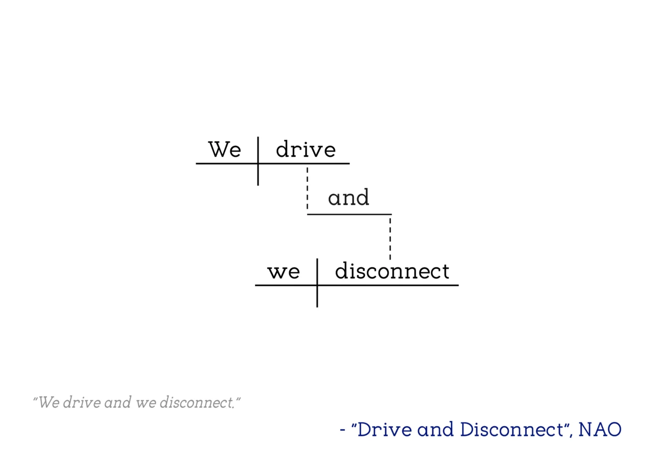 NAO - Drive and Disconnect