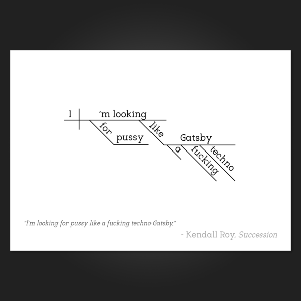 Succession Kendall Roy Techno Gatsby copy 2